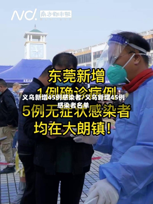 义乌新增45例感染者/义乌新增45例感染者名单-第1张图片