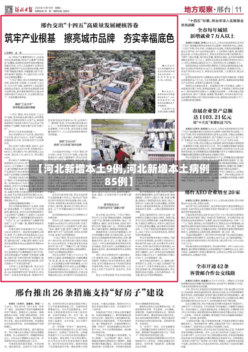 【河北新增本土9例,河北新增本土病例85例】-第1张图片