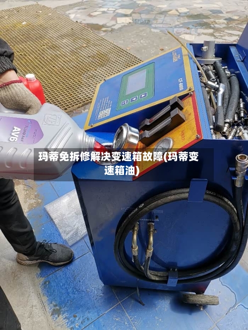 玛蒂免拆修解决变速箱故障(玛蒂变速箱油)-第1张图片
