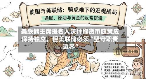 美联储主席提名人沃什称货币政策应保持独立，但美联储必须“坚守职责边界	”-第1张图片