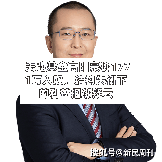 天弘基金高阳豪掷1771万入股	，结构失衡下的利益捆绑疑云-第1张图片