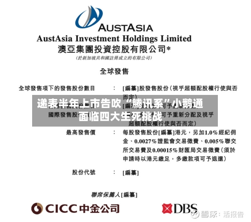 递表半年上市告吹 “腾讯系”小鹅通面临四大生死挑战-第2张图片