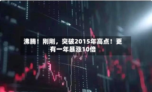 沸腾！刚刚，突破2015年高点！更有一年暴涨10倍-第2张图片