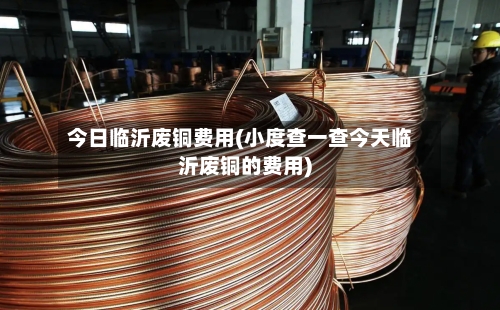 今日临沂废铜费用(小度查一查今天临沂废铜的费用)-第1张图片