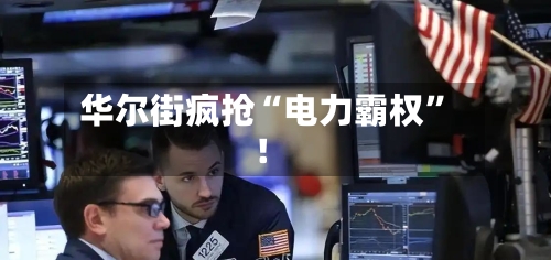 华尔街疯抢“电力霸权”！-第2张图片