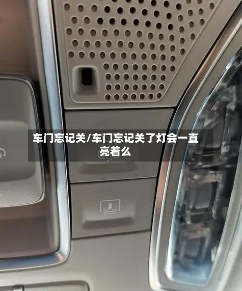 车门忘记关/车门忘记关了灯会一直亮着么-第2张图片