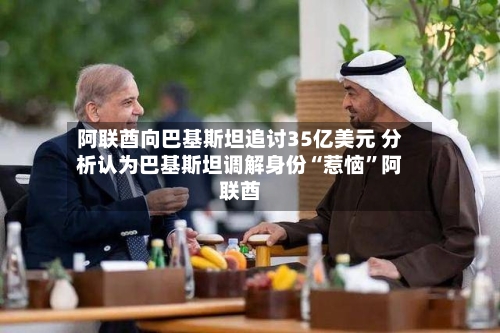 阿联酋向巴基斯坦追讨35亿美元 分析认为巴基斯坦调解身份“惹恼	”阿联酋-第1张图片