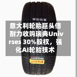 意大利轮胎巨头倍耐力收购瑞典Univrses 30%股权，强化AI轮胎技术-第2张图片