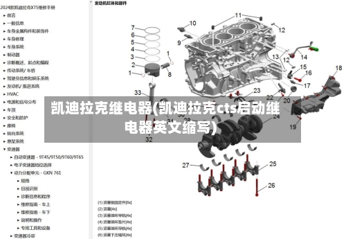 凯迪拉克继电器(凯迪拉克cts启动继电器英文缩写)-第2张图片