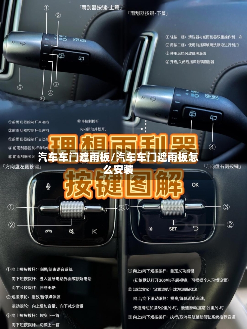 汽车车门遮雨板/汽车车门遮雨板怎么安装-第1张图片