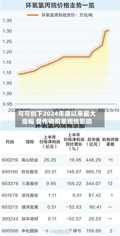 可可创下2024年底以来最大涨幅 受作物前景担忧影响-第1张图片