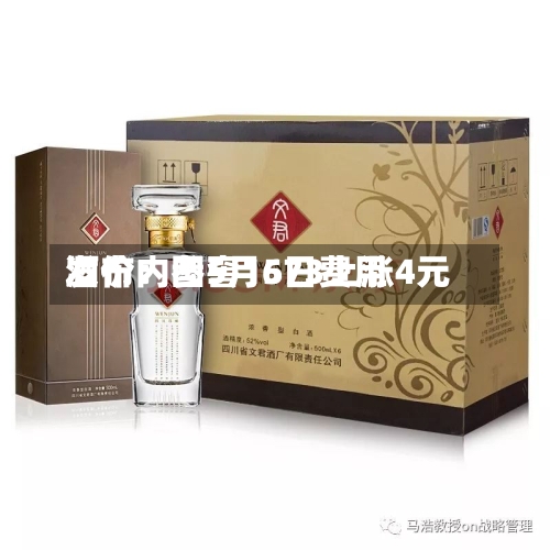 酒价内参5月6日费用发布：国窖1573上涨4元-第2张图片