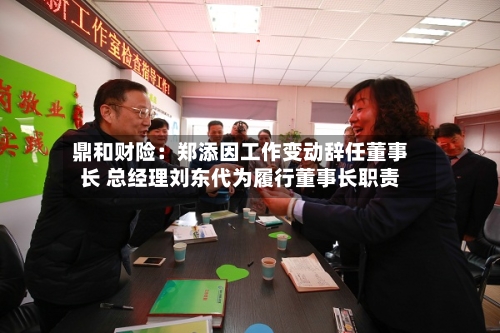 鼎和财险：郑添因工作变动辞任董事长 总经理刘东代为履行董事长职责-第1张图片