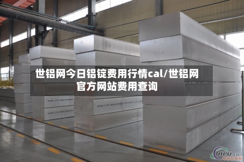 世铝网今日铝锭费用行情cal/世铝网官方网站费用查询-第1张图片