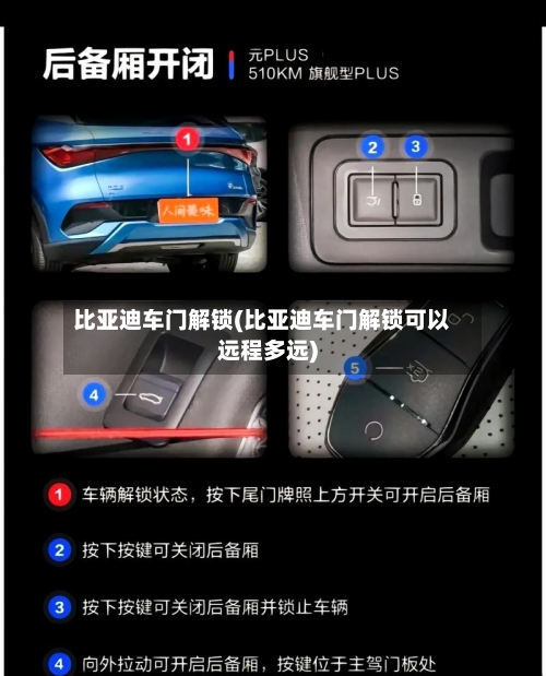 比亚迪车门解锁(比亚迪车门解锁可以远程多远)-第1张图片