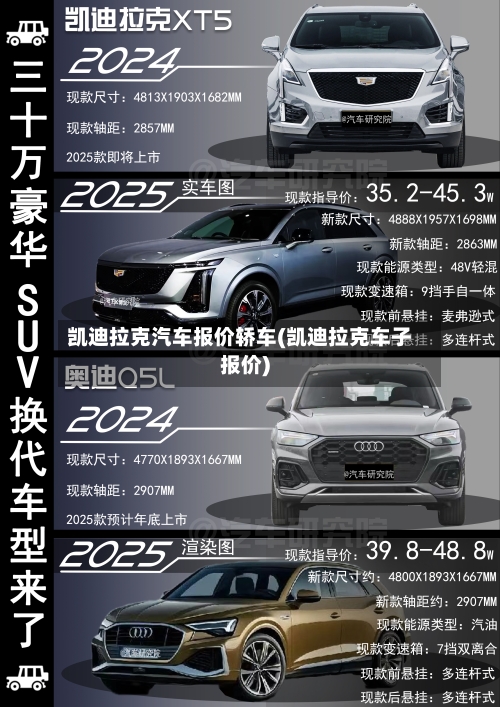 凯迪拉克汽车报价轿车(凯迪拉克车子报价)-第1张图片