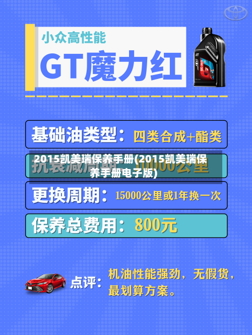 2015凯美瑞保养手册(2015凯美瑞保养手册电子版)-第3张图片