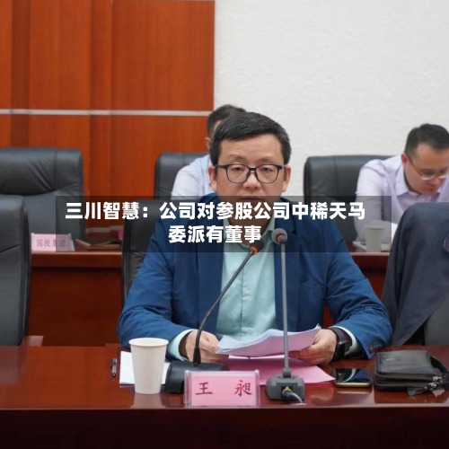 三川智慧：公司对参股公司中稀天马委派有董事-第1张图片