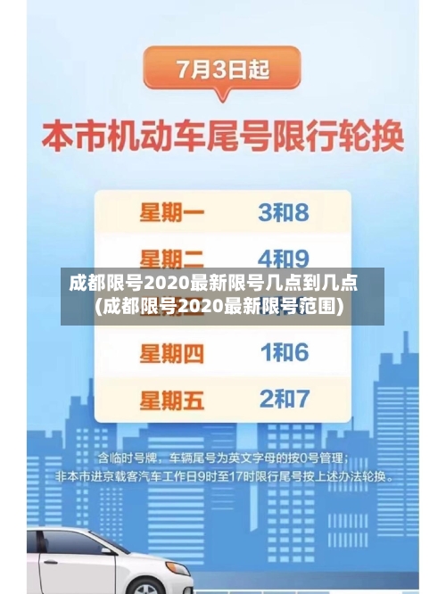 成都限号2020最新限号几点到几点(成都限号2020最新限号范围)-第1张图片