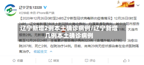 辽宁新增2例本土确诊病例/辽宁新增几例本土确诊病例-第1张图片