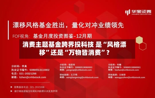 消费主题基金跨界投科技 是“风格漂移”还是“万物皆消费”？-第3张图片