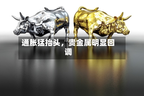 通胀猛抬头	，贵金属明显回调-第1张图片