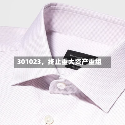 301023	，终止重大资产重组-第3张图片
