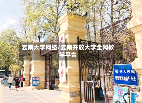 云南大学网络/云南开放大学全网教学平台-第1张图片