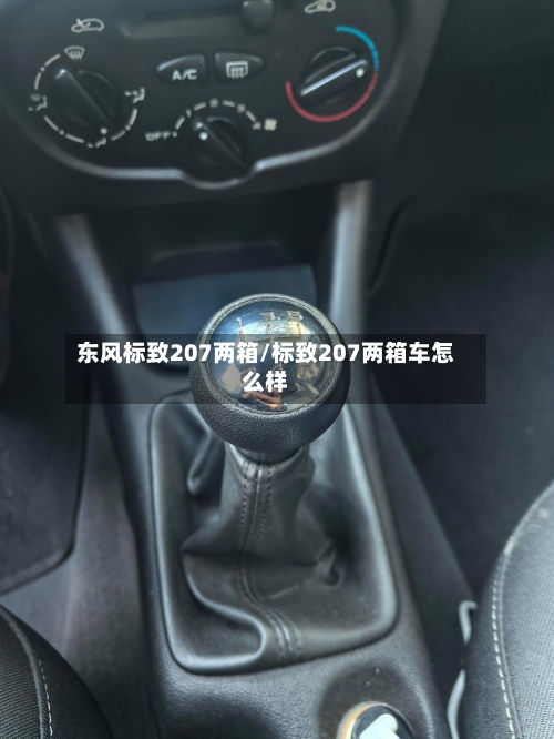 东风标致207两箱/标致207两箱车怎么样-第1张图片