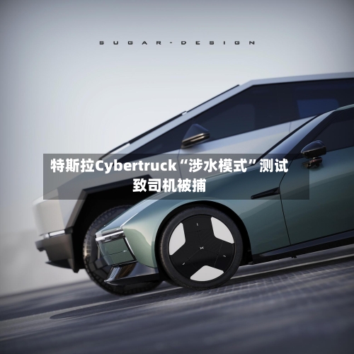 特斯拉Cybertruck“涉水模式	”测试致司机被捕-第1张图片