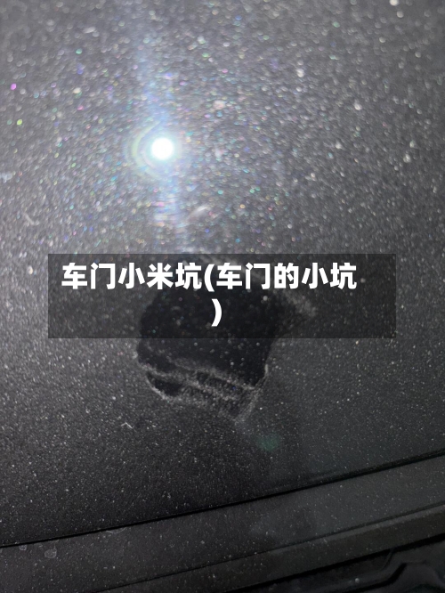 车门小米坑(车门的小坑)-第1张图片