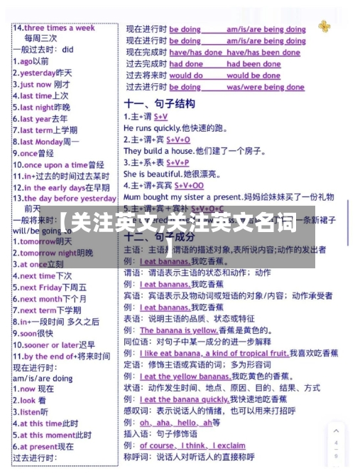 【关注英文,关注英文名词】-第3张图片