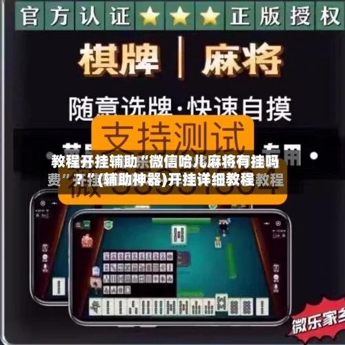教程开挂辅助“微信哈儿麻将有挂吗? ”(辅助神器)开挂详细教程-第2张图片
