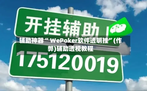 辅助神器“ WePoker软件透明挂”(作弊)辅助透视教程-第3张图片