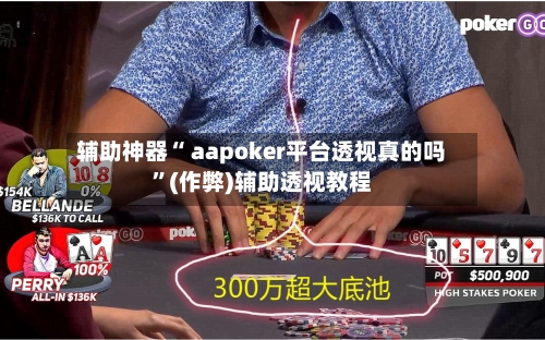 辅助神器“ aapoker平台透视真的吗”(作弊)辅助透视教程-第2张图片
