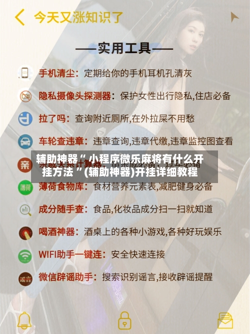 辅助神器“ 小程序微乐麻将有什么开挂方法 ”(辅助神器)开挂详细教程-第2张图片