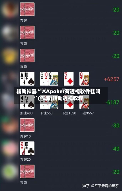 辅助神器“ AApoker有透视软件挂吗	”(作弊)辅助透视教程-第1张图片