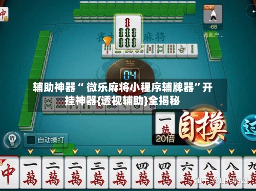 辅助神器“ 微乐麻将小程序辅牌器	”开挂神器{透视辅助}全揭秘-第1张图片