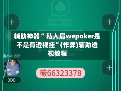 辅助神器“ 私人局wepoker是不是有透视挂”(作弊)辅助透视教程-第2张图片