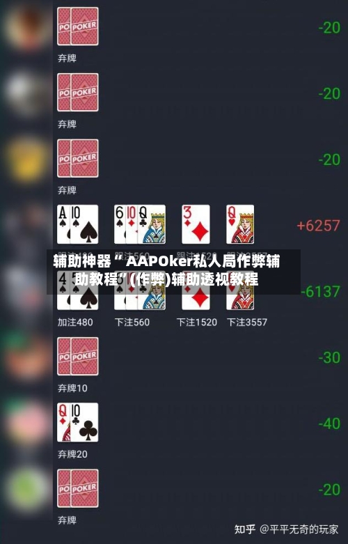 辅助神器“ AAPOker私人局作弊辅助教程”(作弊)辅助透视教程-第1张图片
